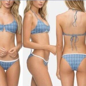 TAVIK Swim Set Cassis & Antic Size Medium NWT $110 Off the Grid Pacific Blue